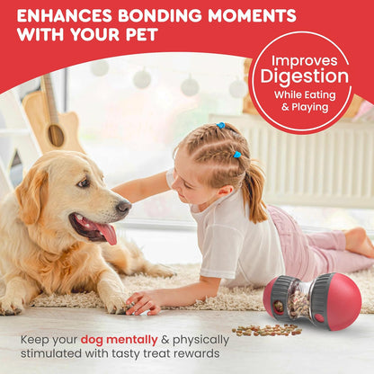 Interactive Treat Dispenser - Enrichment Puzzle Toy for Dogs