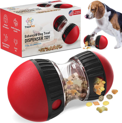 Interactive Treat Dispenser - Enrichment Puzzle Toy for Dogs